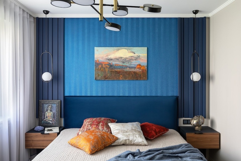 До и после: яркая трехкомнатная квартира в типовом панельном доме для семьи