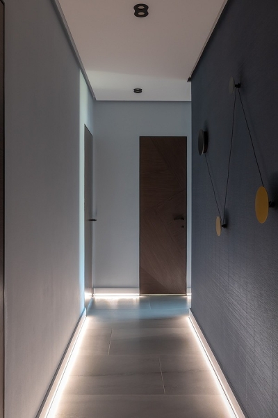 До и после: яркая трехкомнатная квартира в типовом панельном доме для семьи