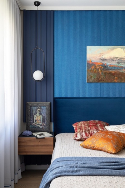 До и после: яркая трехкомнатная квартира в типовом панельном доме для семьи