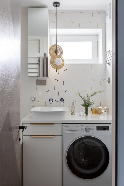 До и после: яркая трехкомнатная квартира в типовом панельном доме для семьи