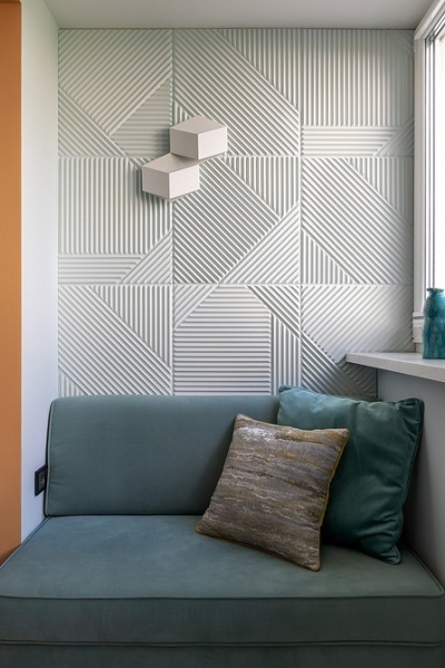 До и после: яркая трехкомнатная квартира в типовом панельном доме для семьи