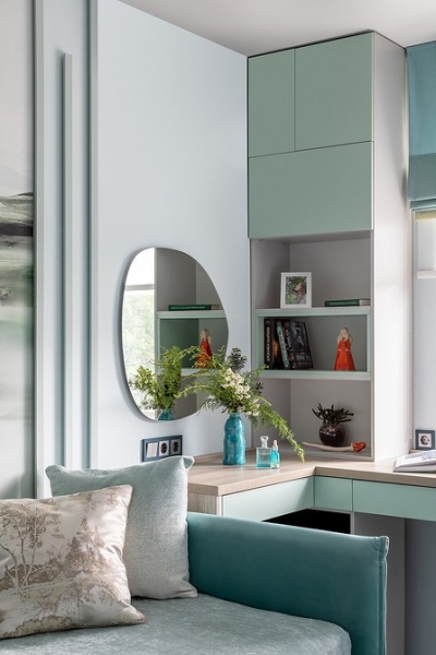 До и после: яркая трехкомнатная квартира в типовом панельном доме для семьи