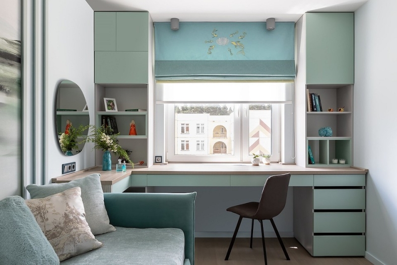 До и после: яркая трехкомнатная квартира в типовом панельном доме для семьи