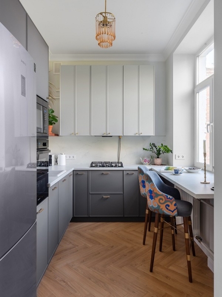 До и после: потрясающее преображение квартиры в сталинке 1958 года