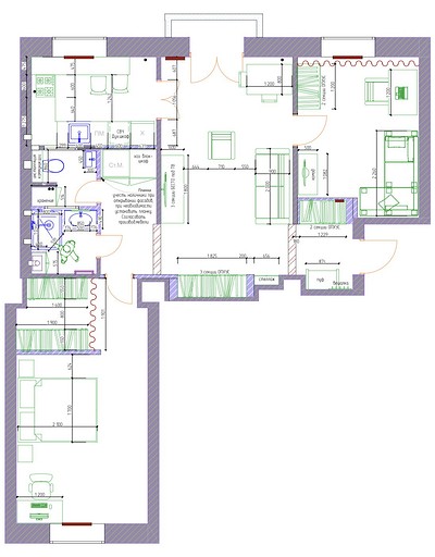 До и после: потрясающее преображение квартиры в сталинке 1958 года