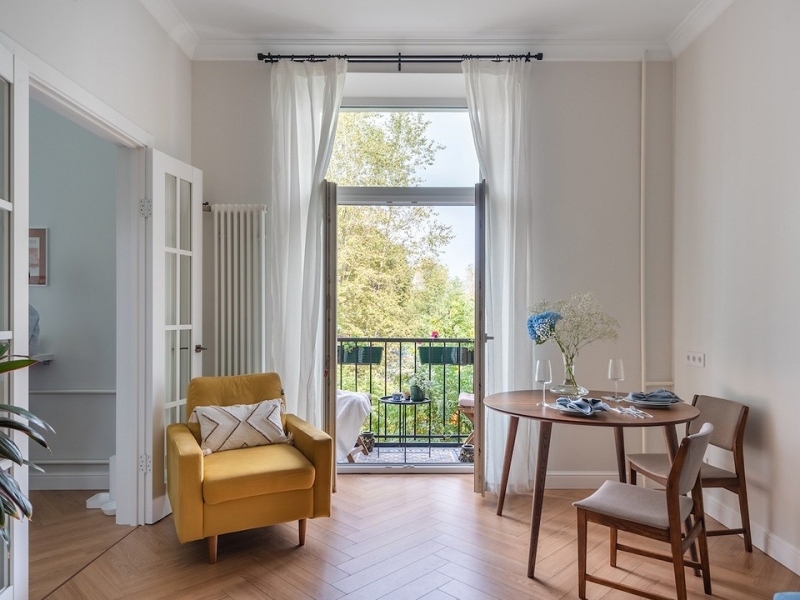 До и после: потрясающее преображение квартиры в сталинке 1958 года