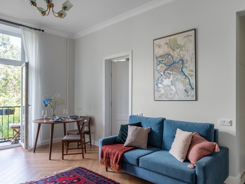 До и после: потрясающее преображение квартиры в сталинке 1958 года