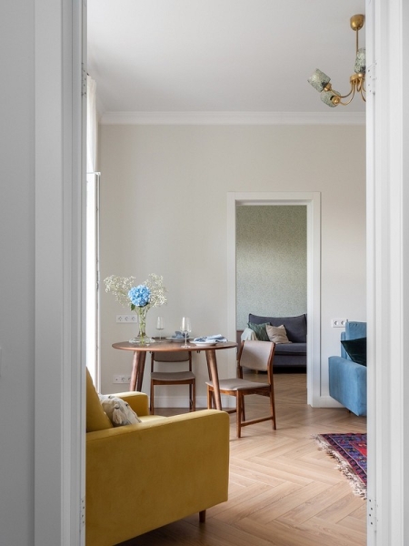 До и после: потрясающее преображение квартиры в сталинке 1958 года