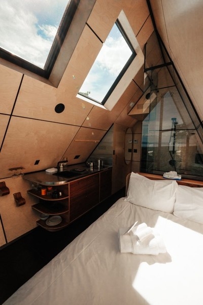 Дом-«скворечник» по проекту студии Repère Boréal в Канаде