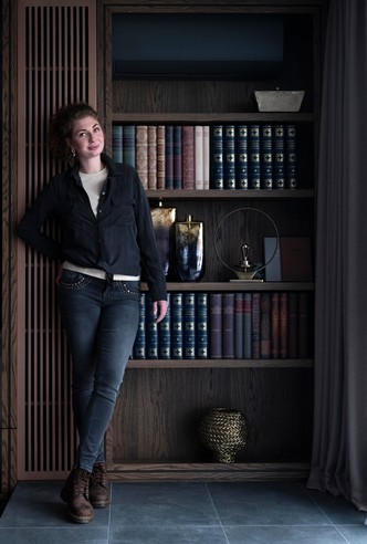 Этника и современный дизайн в квартире на Пресне