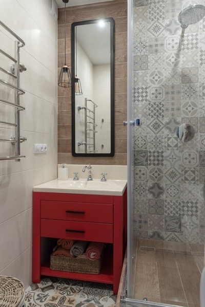 Как уместить все в дизайне ванной: туалет, стиральную машину, ванну или душ? Реальные планировки и 83 фото