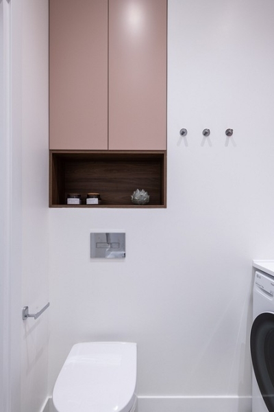 Как уместить все в дизайне ванной: туалет, стиральную машину, ванну или душ? Реальные планировки и 83 фото