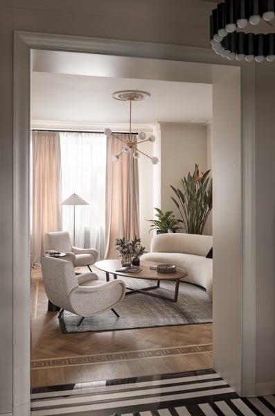 Киевская квартира 112 м² в стиле mid-сеnturу