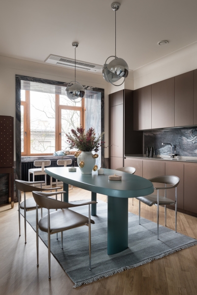 Киевская квартира 112 м² в стиле mid-сеnturу