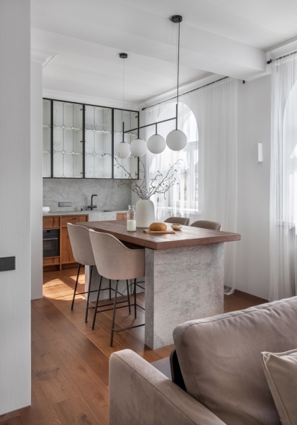 Квартира 65 м&sup2; в сталинском доме в Минске