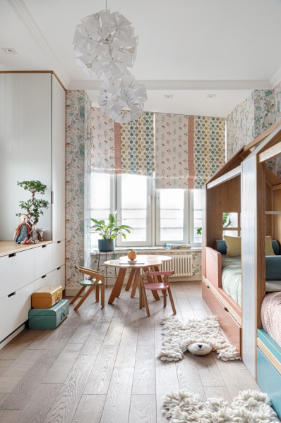 Квартира 87 м² с «вкусным» интерьером в Москве