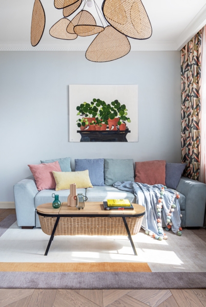 Квартира 87 м² с «вкусным» интерьером в Москве