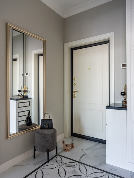 Маленькая площадь и стиль американской классики: как дизайнер оформила квартиру в Москве