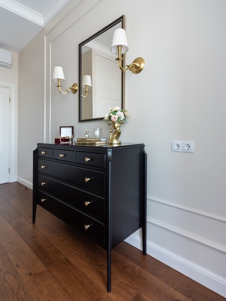 Маленькая площадь и стиль американской классики: как дизайнер оформила квартиру в Москве