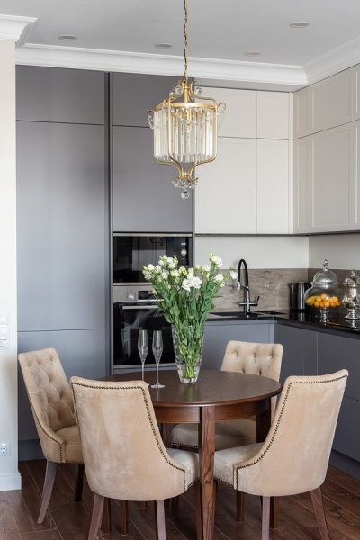 Маленькая площадь и стиль американской классики: как дизайнер оформила квартиру в Москве