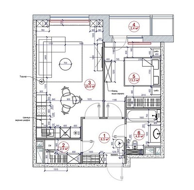 Маленькая площадь и стиль американской классики: как дизайнер оформила квартиру в Москве