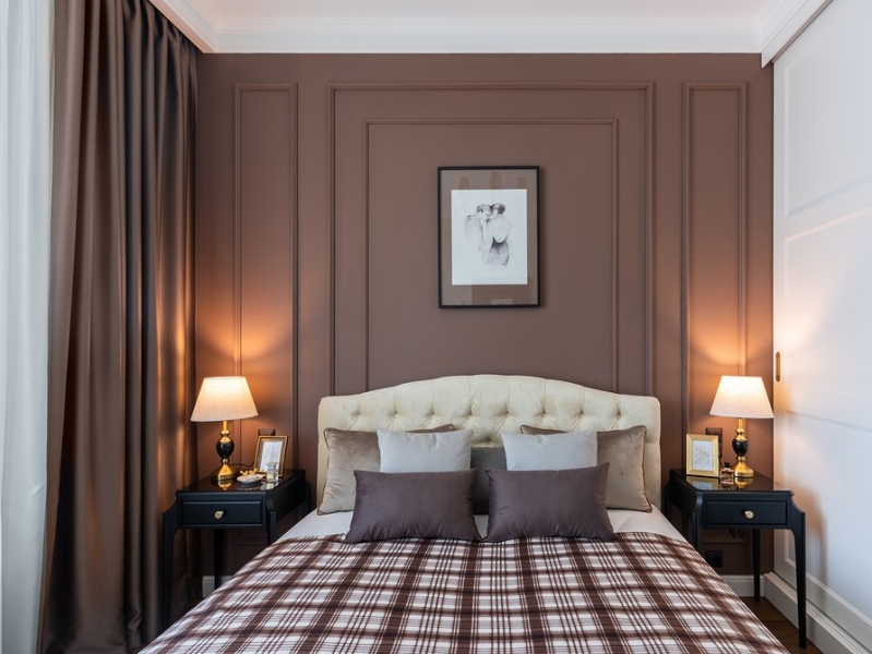 Маленькая площадь и стиль американской классики: как дизайнер оформила квартиру в Москве