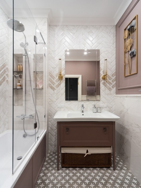 Маленькая площадь и стиль американской классики: как дизайнер оформила квартиру в Москве