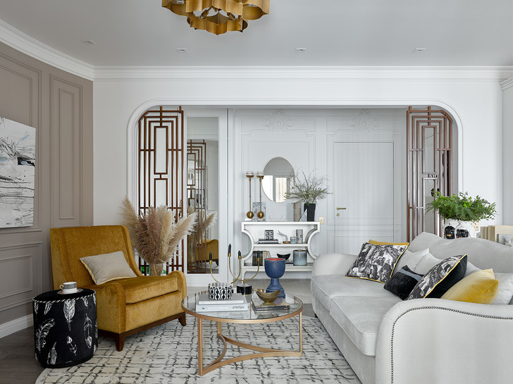 Milk&Honey: квартира 56 м² в теплой молочной гамме