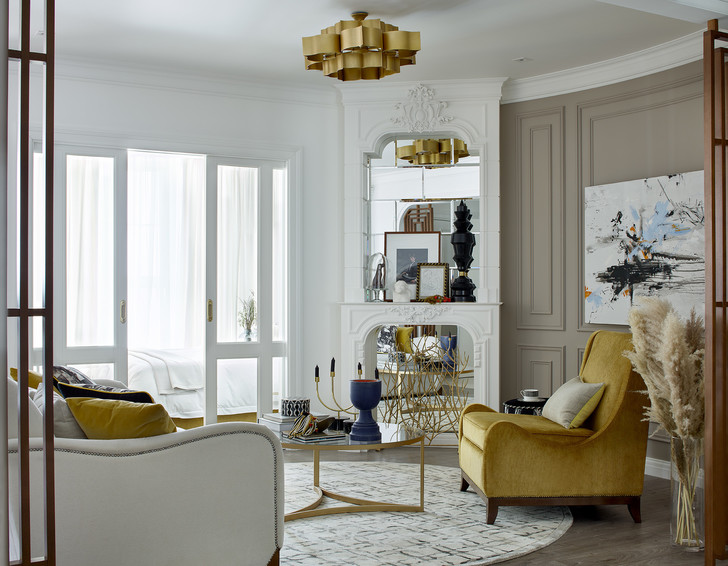 Milk&Honey: квартира 56 м² в теплой молочной гамме