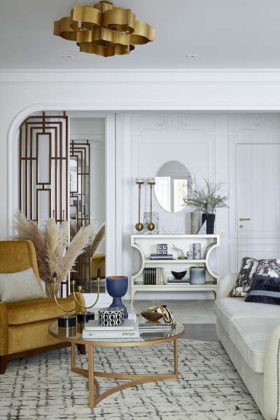 Milk&Honey: квартира 56 м² в теплой молочной гамме