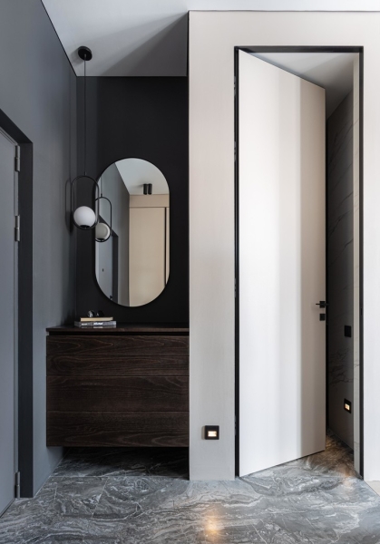 Московская квартира 93 м² в оттенках пудры