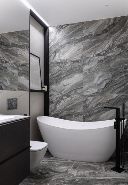 Московская квартира 93 м² в оттенках пудры