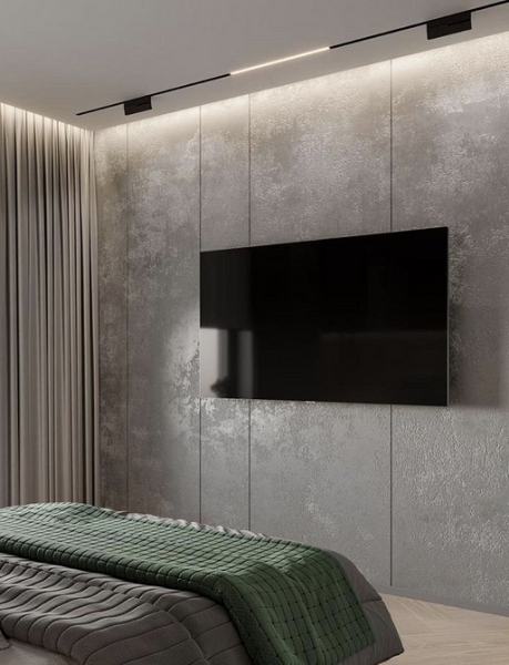 Серая спальня: советы по подбору палитры и 70 фото для вдохновения