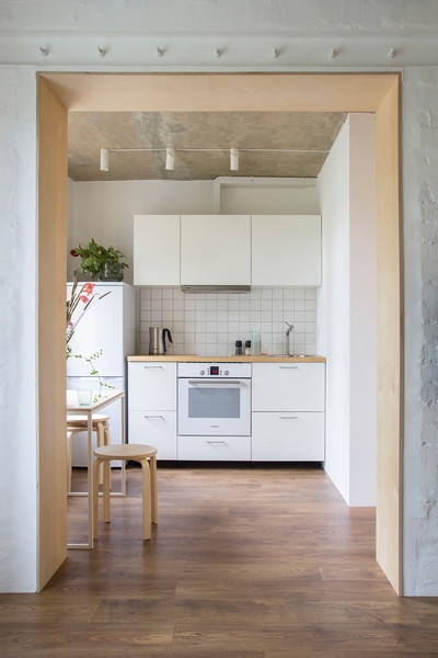 Скандинавский интерьер хрущевки 33 м² в Находке