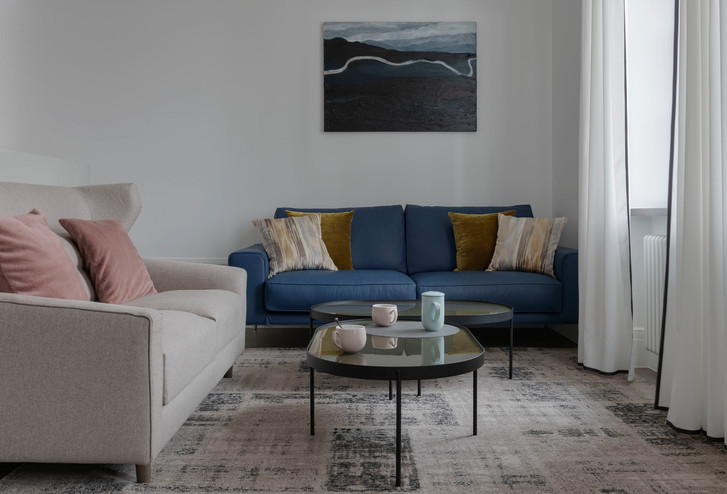 Светлая квартира 68 м² в центре Киева