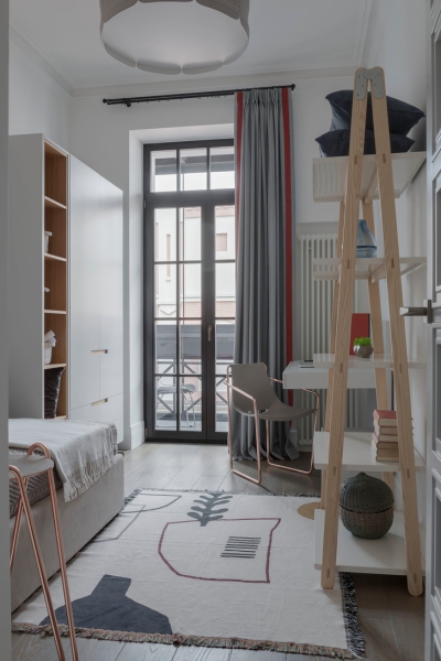 Светлая квартира 68 м² в центре Киева