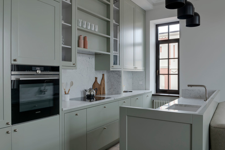 Светлая квартира 68 м² в центре Киева