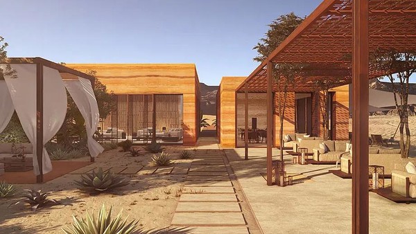 В пустыне Саудовской Аравии открылся дизайн-отель
