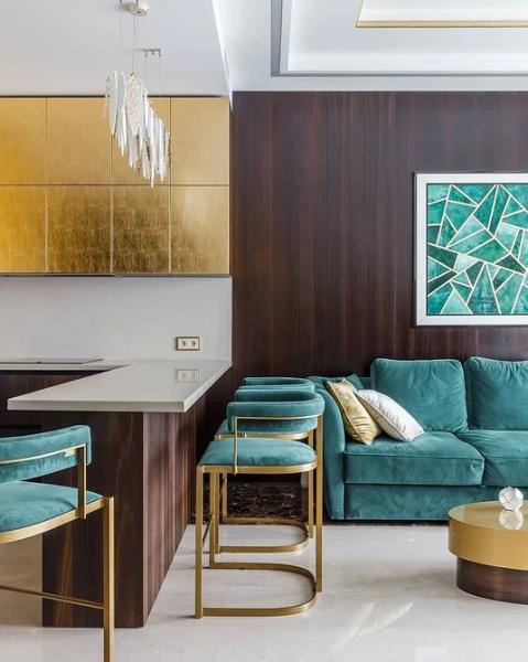 Вау-эффект: 6 примеров кухонь с красивыми фасадами