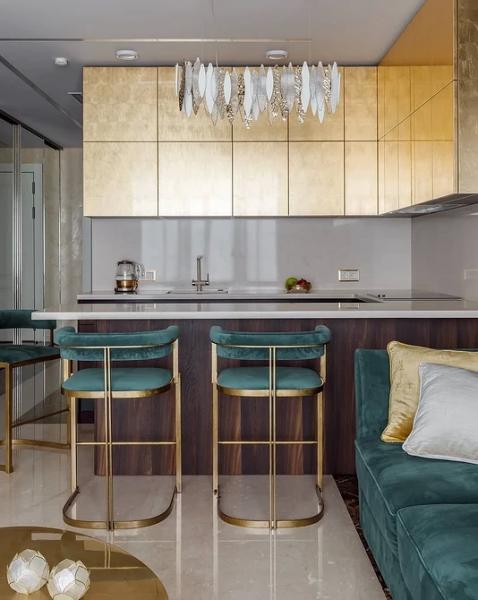 Вау-эффект: 6 примеров кухонь с красивыми фасадами