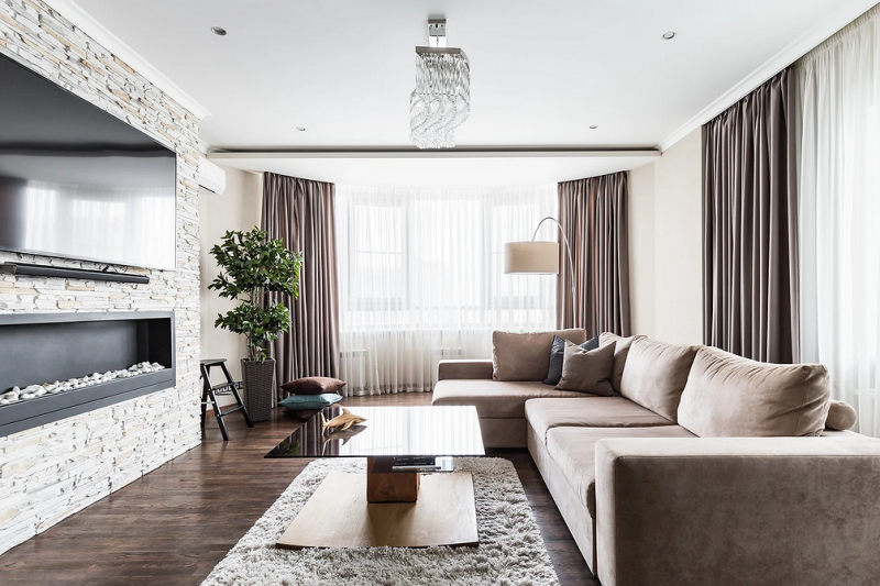 Выбираем занавески на окна: актуальные модели, лучшие ткани и варианты дизайна (64 фото)