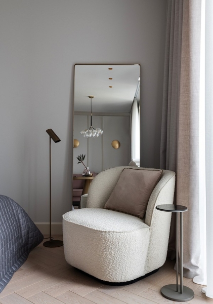 Женственная квартира 44 кв. м, в которой учли принципы васту-шастра 