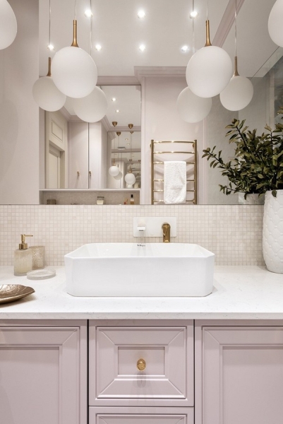 Женственная квартира 44 кв. м, в которой учли принципы васту-шастра 