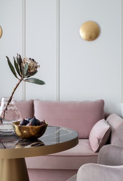 Женственная квартира 44 кв. м, в которой учли принципы васту-шастра 