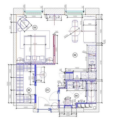Женственная квартира 44 кв. м, в которой учли принципы васту-шастра 