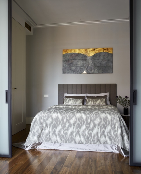 Ар-деко и современная классика: московская квартира 47 м²