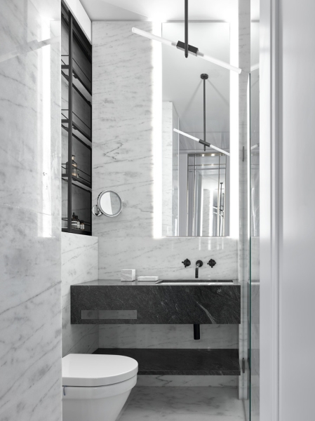 Ар-деко и современная классика: московская квартира 47 м²