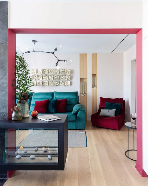 Бирюзовый интерьер: 9 лучших сочетаний с другими цветами и 115 фотопримеров