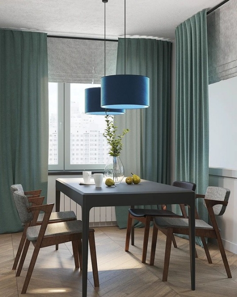 Бирюзовый интерьер: 9 лучших сочетаний с другими цветами и 115 фотопримеров