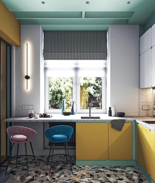 Бирюзовый интерьер: 9 лучших сочетаний с другими цветами и 115 фотопримеров